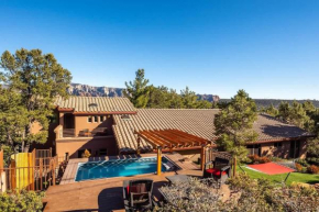 Sedona Sunsets & Views with Pool Jacuzzi & Theatre for Family